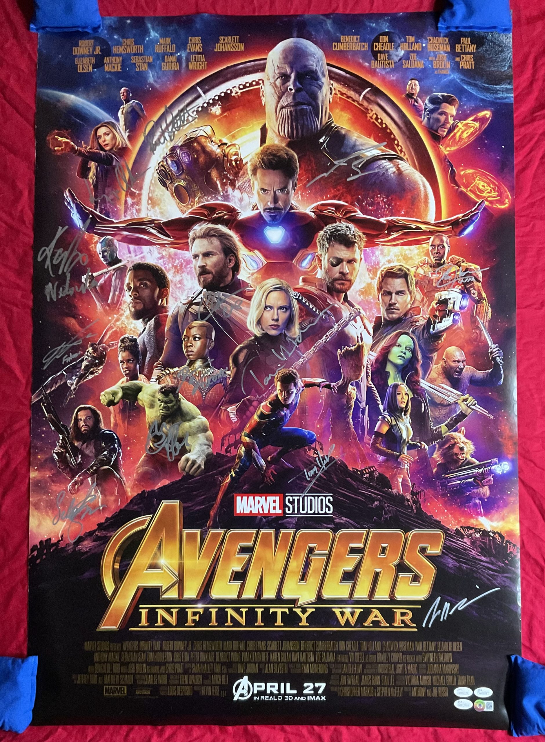 Authentic Signed Movie Posters