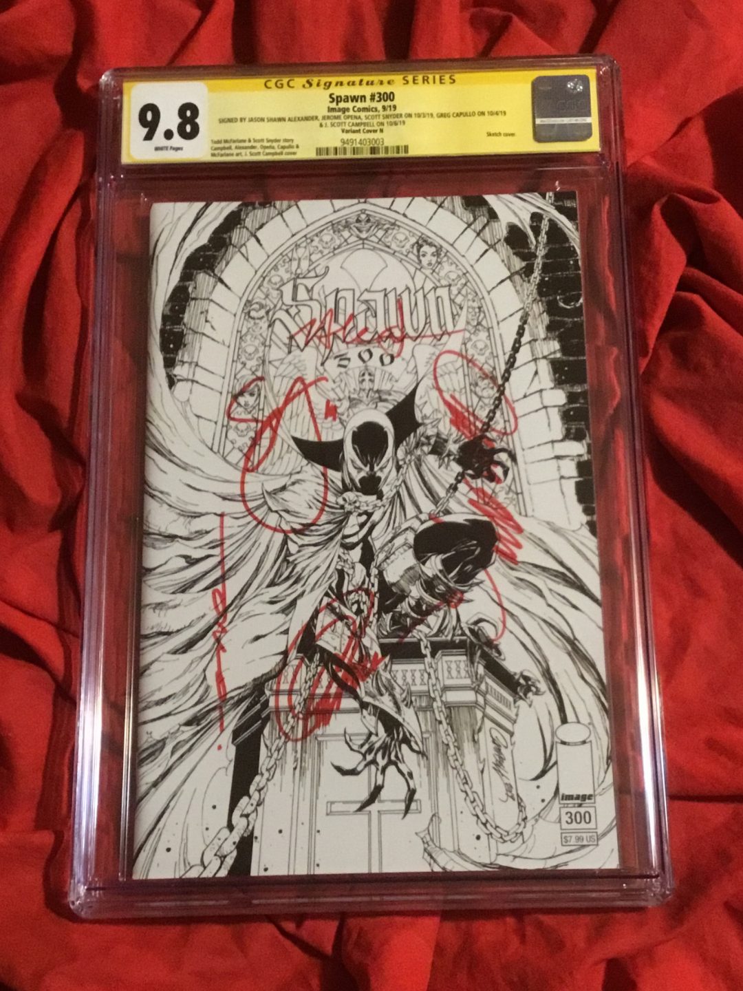 spawn 300 signed