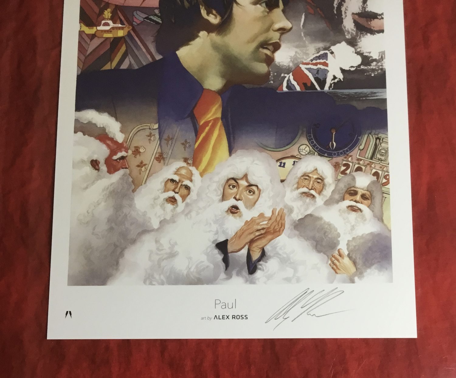 CGC SIGNATURE SERIES 9.9 & 10.0~THE BEATLES BY ALEX ROSS SIGNED COMPLETE PORTFOLIO LITHOGRAPH SET~8 PIECES - Image 22