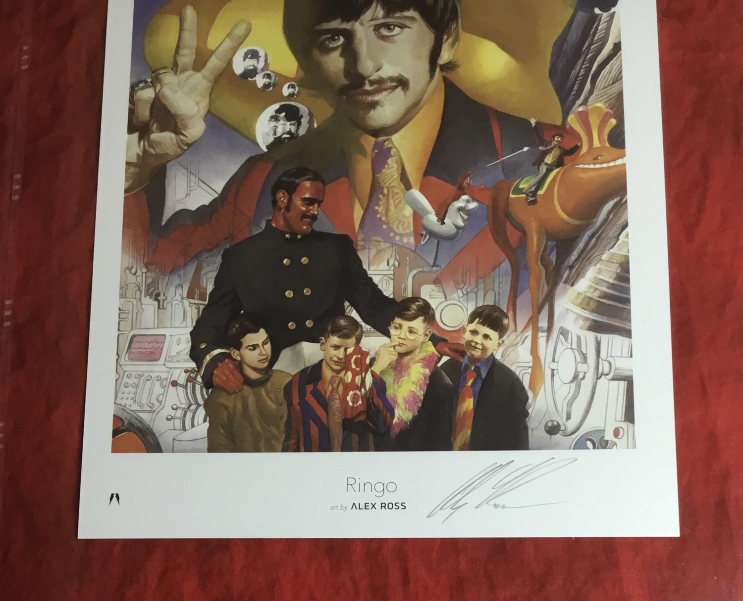 CGC SIGNATURE SERIES 9.9 & 10.0~THE BEATLES BY ALEX ROSS SIGNED COMPLETE PORTFOLIO LITHOGRAPH SET~8 PIECES - Image 20