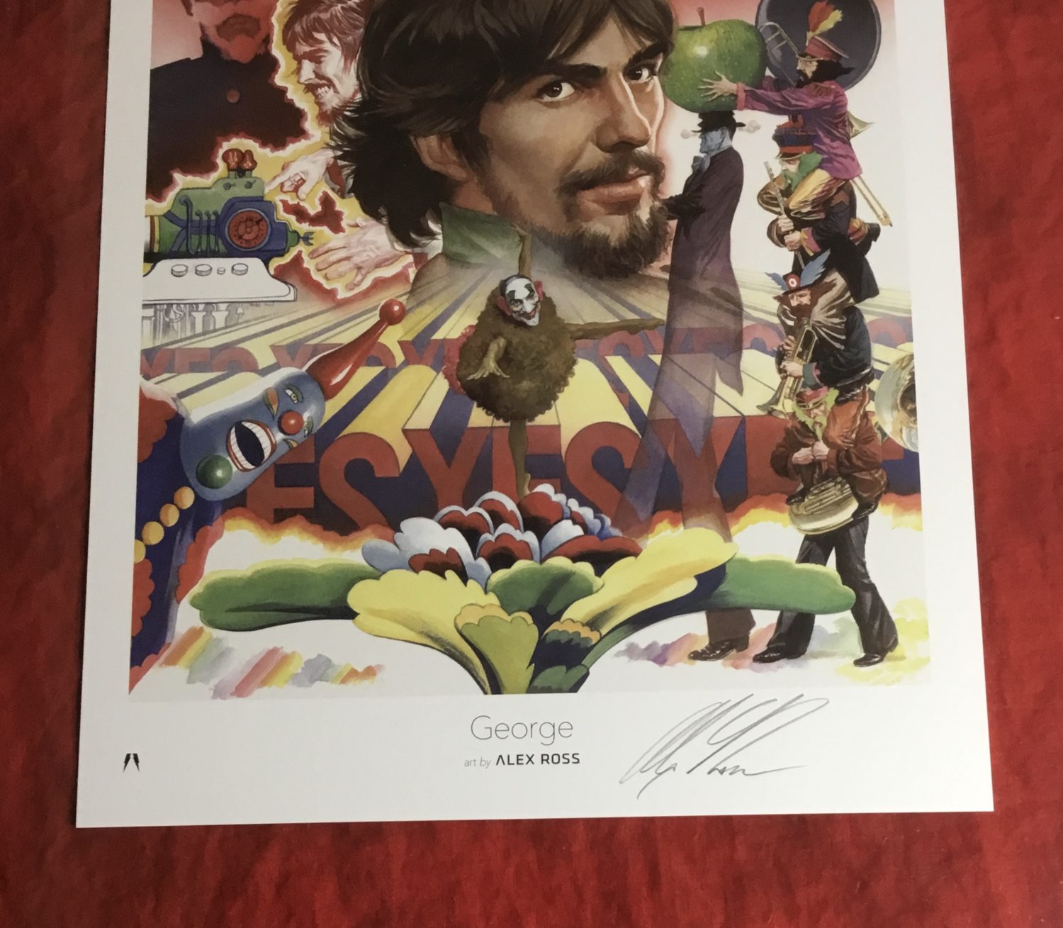 CGC SIGNATURE SERIES 9.9 & 10.0~THE BEATLES BY ALEX ROSS SIGNED COMPLETE PORTFOLIO LITHOGRAPH SET~8 PIECES - Image 18