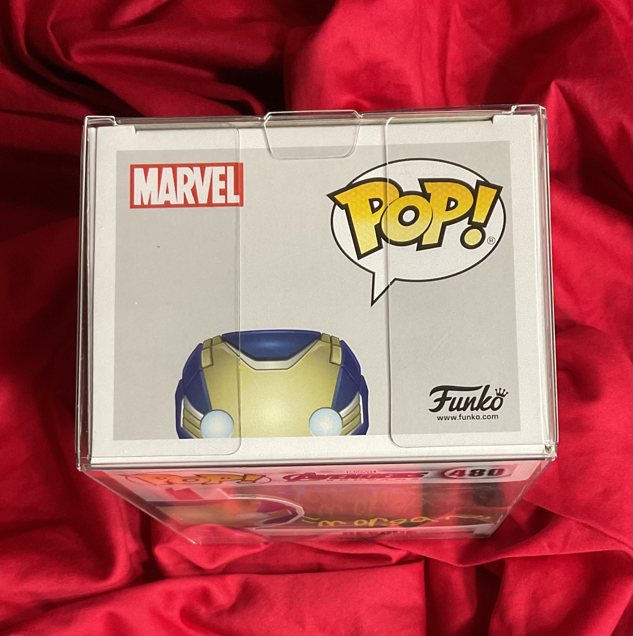 Avengers Endgame~Rescue~Funko Pop #480~Signed by Lexi Rabe with “Morgan ...