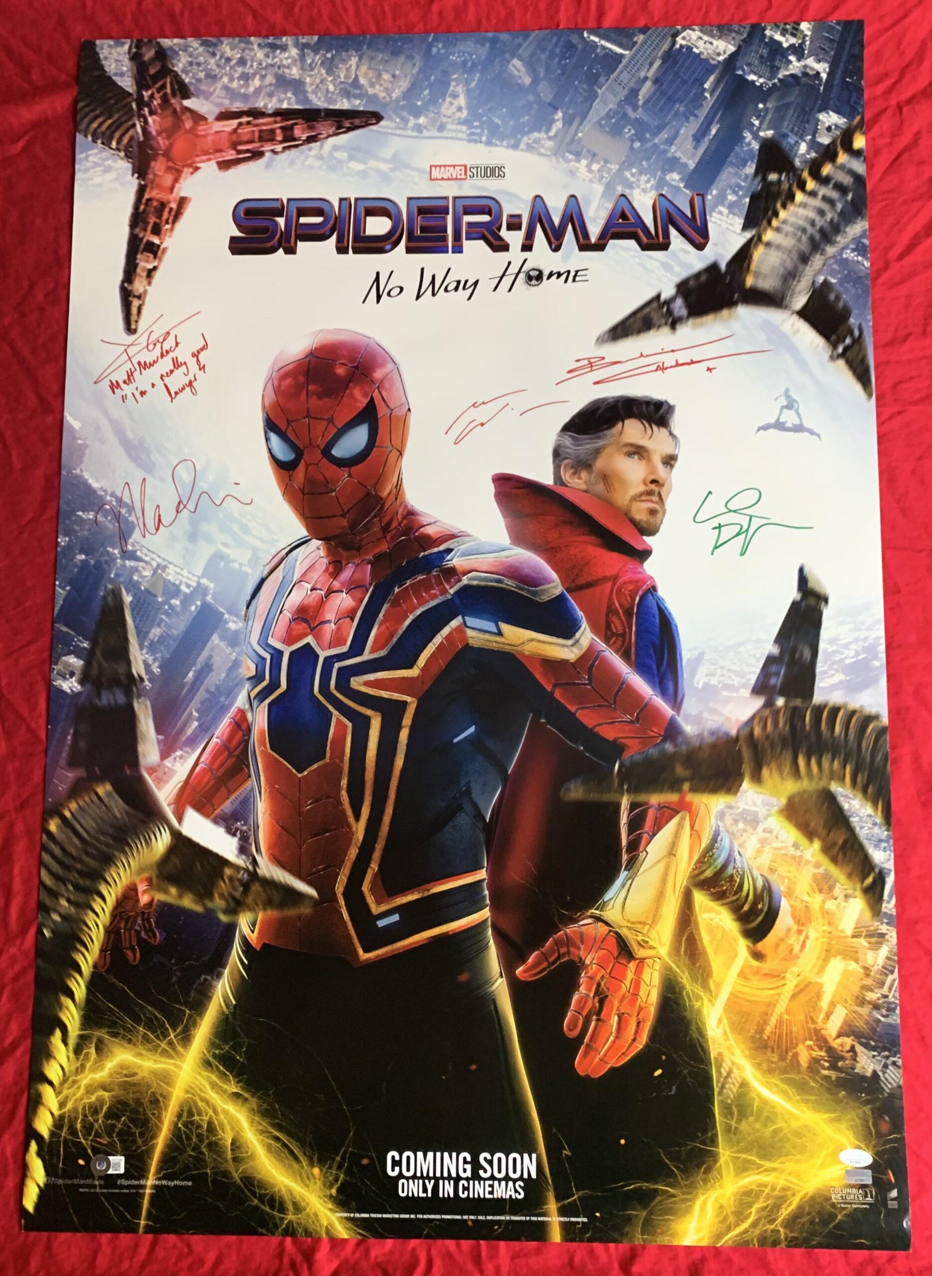  Movie Poster SPIDER-MAN 2 1 Sided ORIGINAL FINAL 27x40