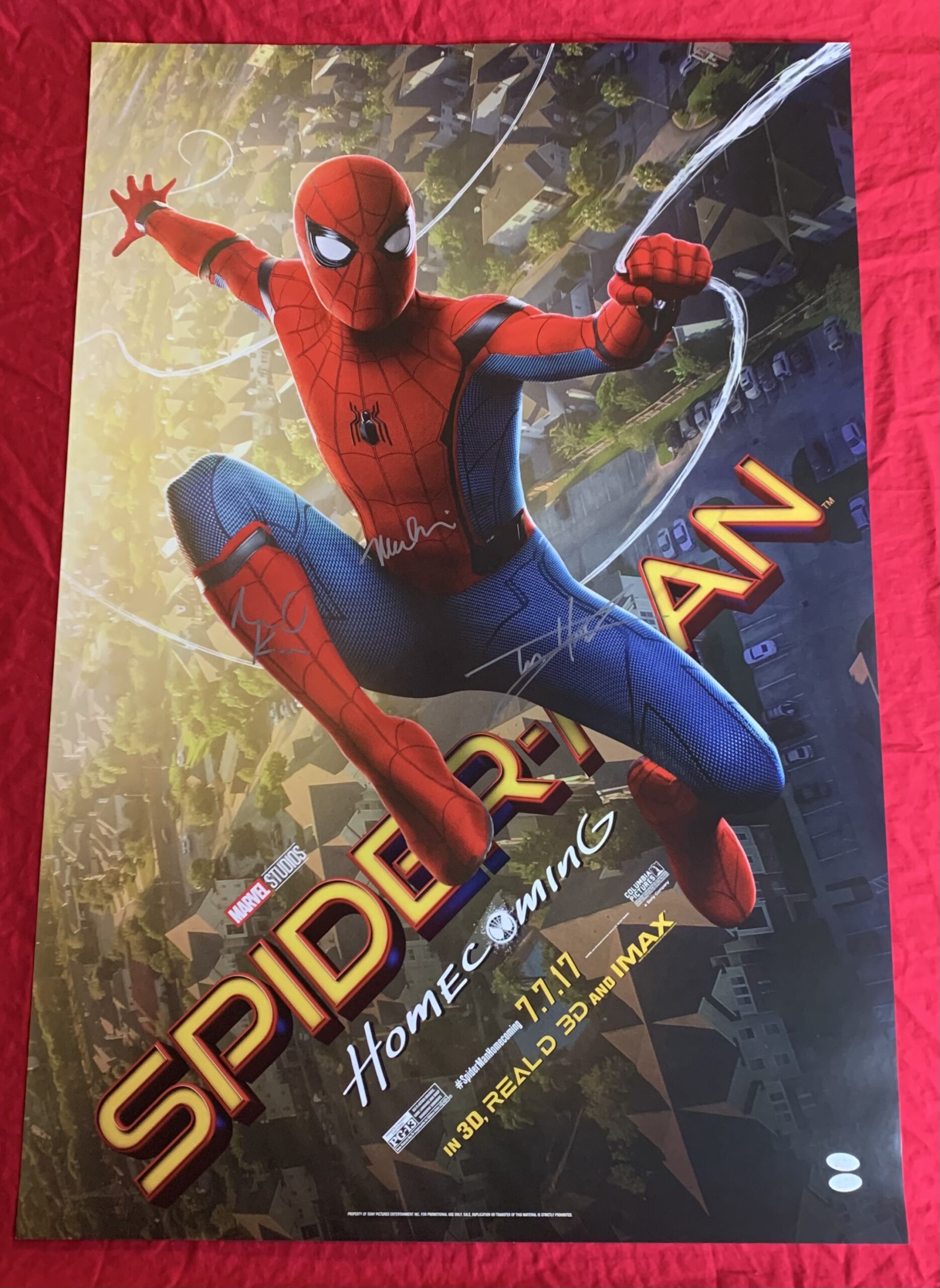 Poster Spiderman Official Movie sla1202 (Wall Poster, 13x19 Inches