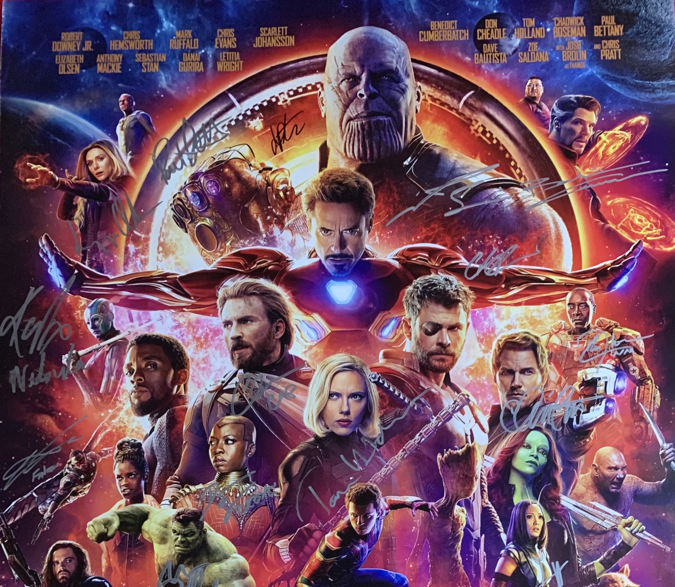 Avengers: Infinity War' concept art poster