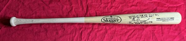 Louisville Slugger authentic wooden baseball bat~SIGNED+Quote+Character names by Eli Roth~Inglorious Basterds+JSA COA